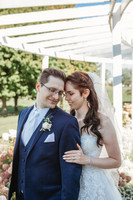 Rebekah + Kris | Frankenmuth Rose Garden Wedding